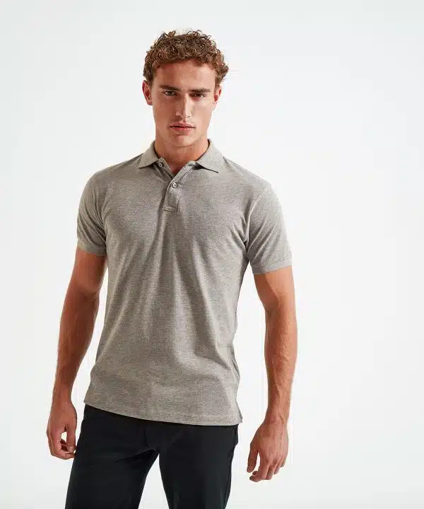 Mens polycotton blend polo