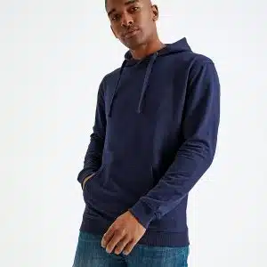 Men's coastal vintage wash loop back hoodie