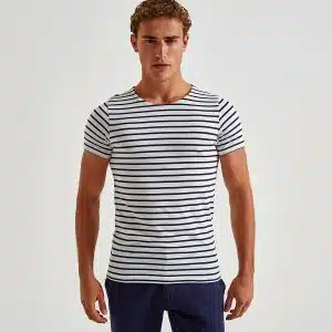 Men's Marinière coastal short sleeve tee