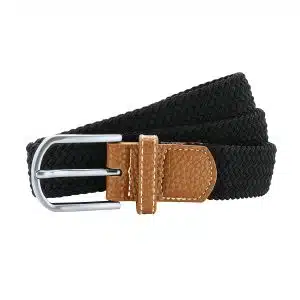 Braid stretch belt