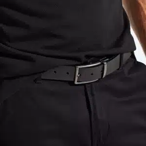 Men's two-way leather belt