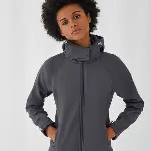 B&C Hooded softshell /women