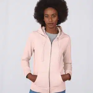 B&C Inspire Zipped Hood /women