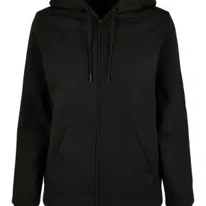 Womens basic zip hoodie