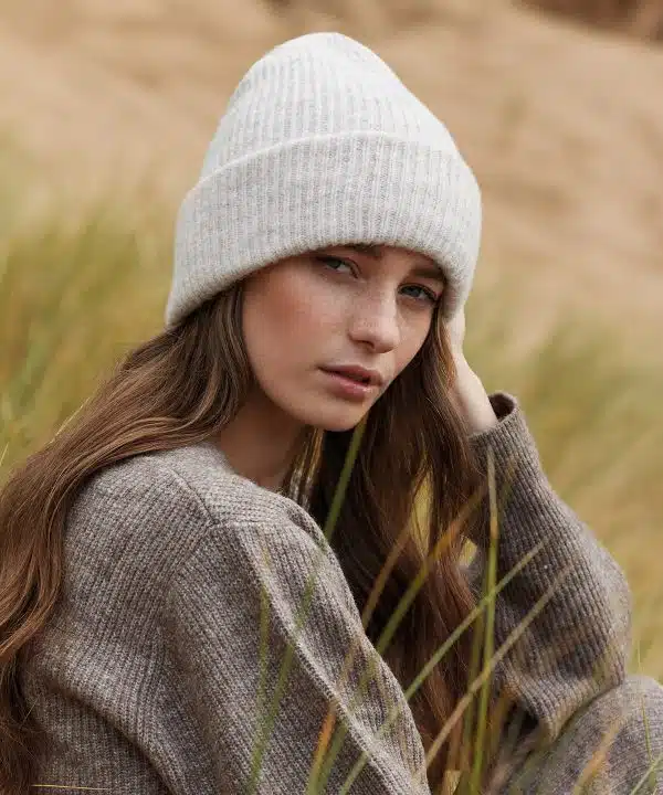 Cosy ribbed beanie