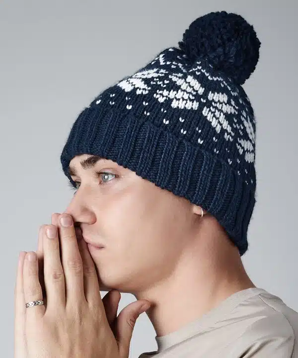 Fair Isle snowstar® beanie