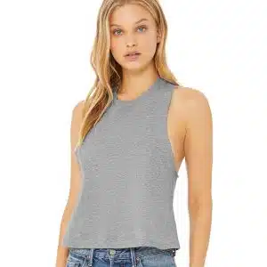 Women's racerback cropped tank