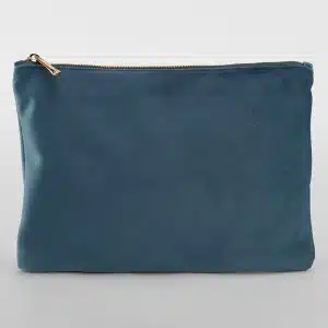 Velvet accessory pouch