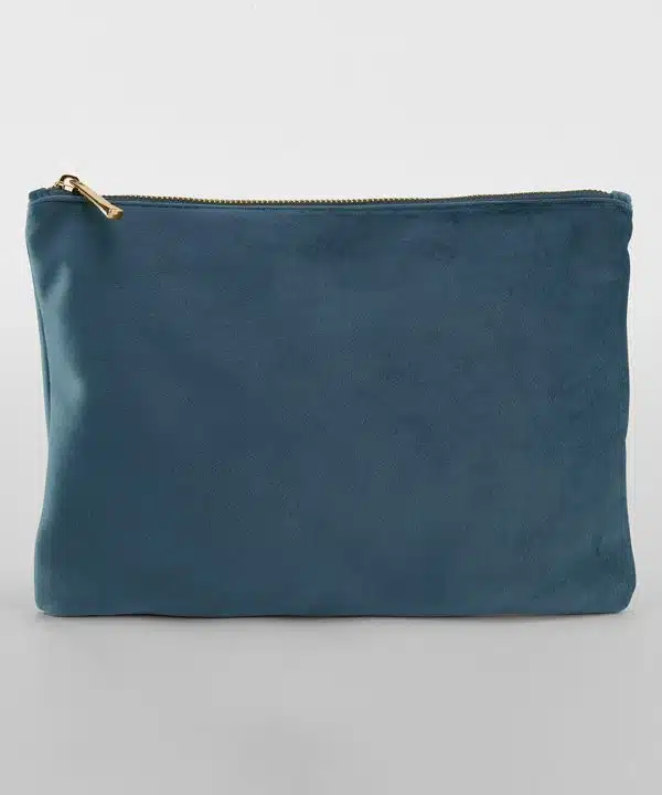 Velvet accessory pouch