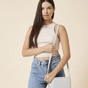 Boutique structured cross body bag