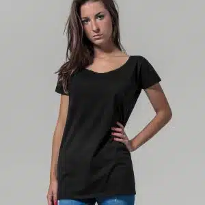 Women's wide neck tee