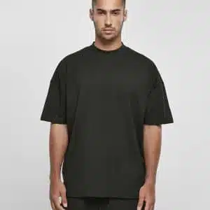 Oversized mock neck tee