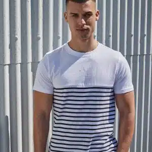 Short-sleeved Breton T