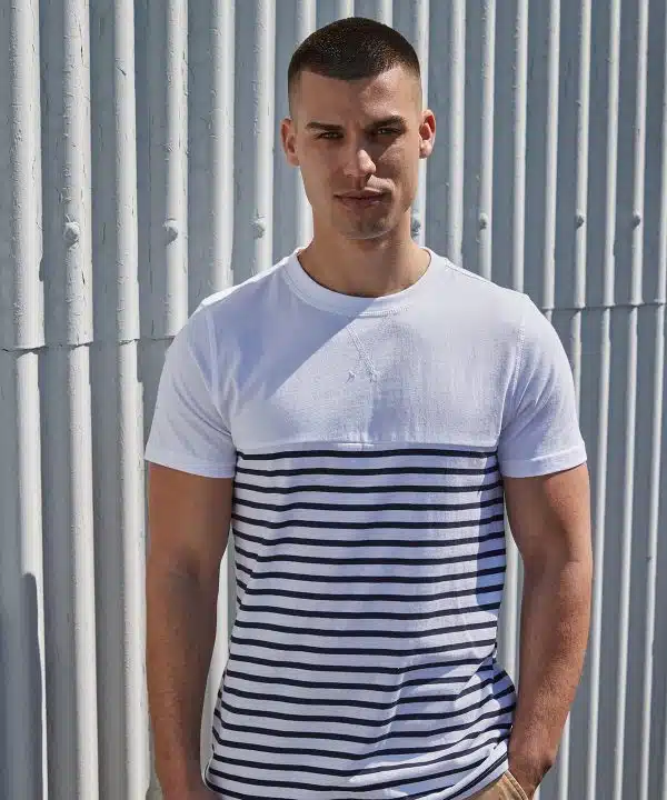 Short-sleeved Breton T