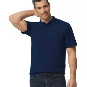 Softstyle adult double piqué polo