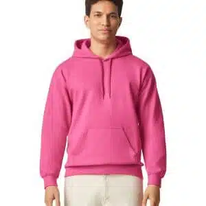 Softstyle midweight fleece adult hoodie