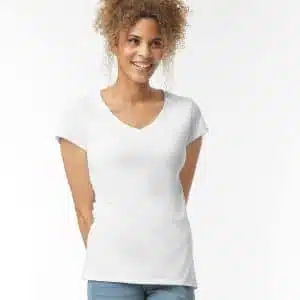 Softstyle women's v-neck t-shirt