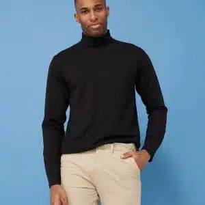 Long sleeve roll neck top