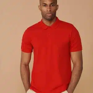 Micro-fine piqué polo shirt