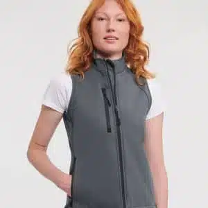 Women's softshell gilet