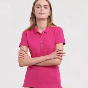 Women's stretch polo