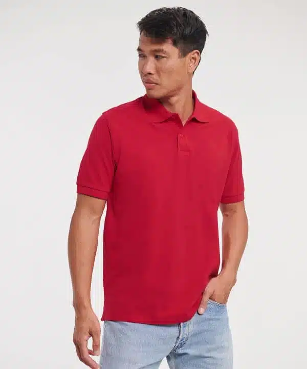 Classic cotton piqué polo