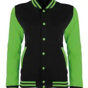 Electric varsity jacket