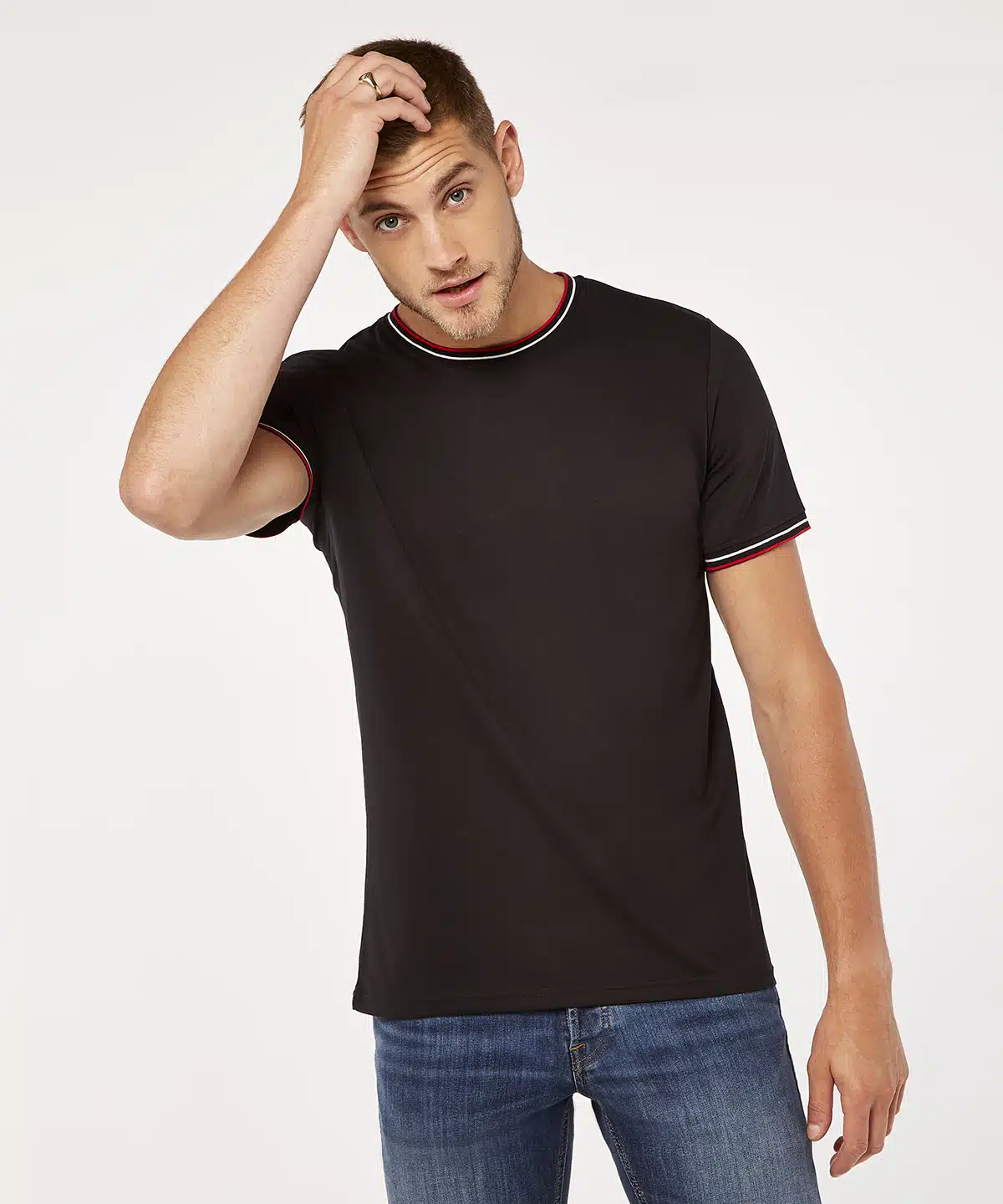 Tipped tee (fashion fit)