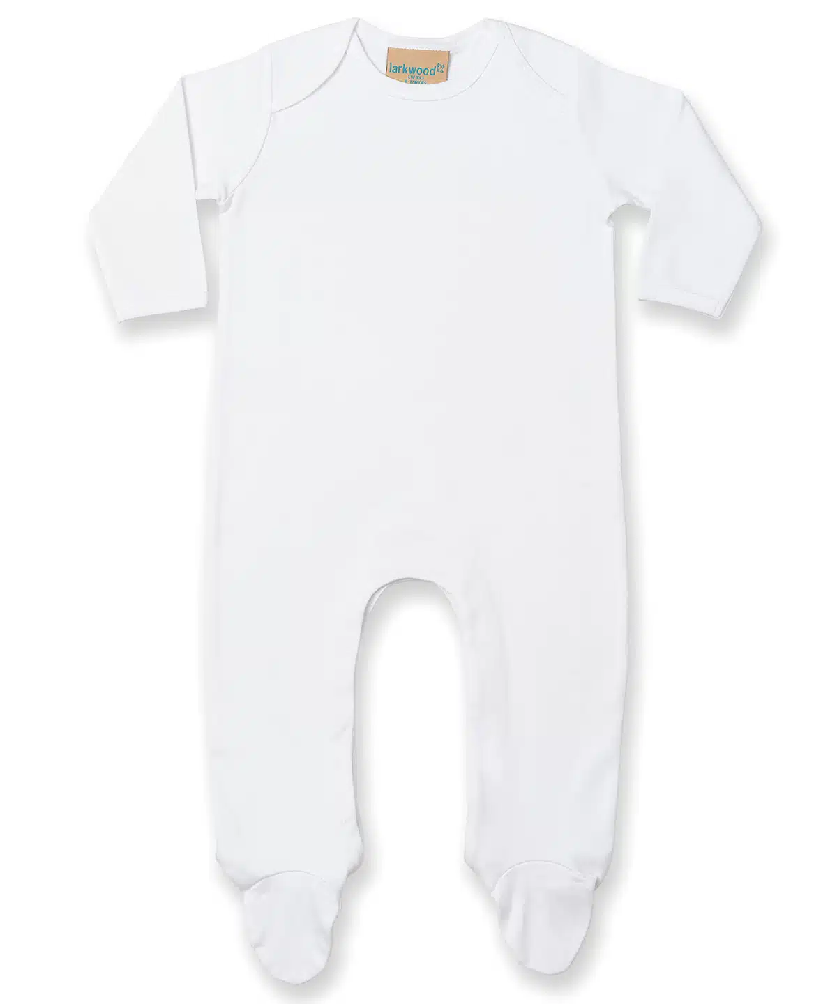 Contrast long sleeve sleepsuit