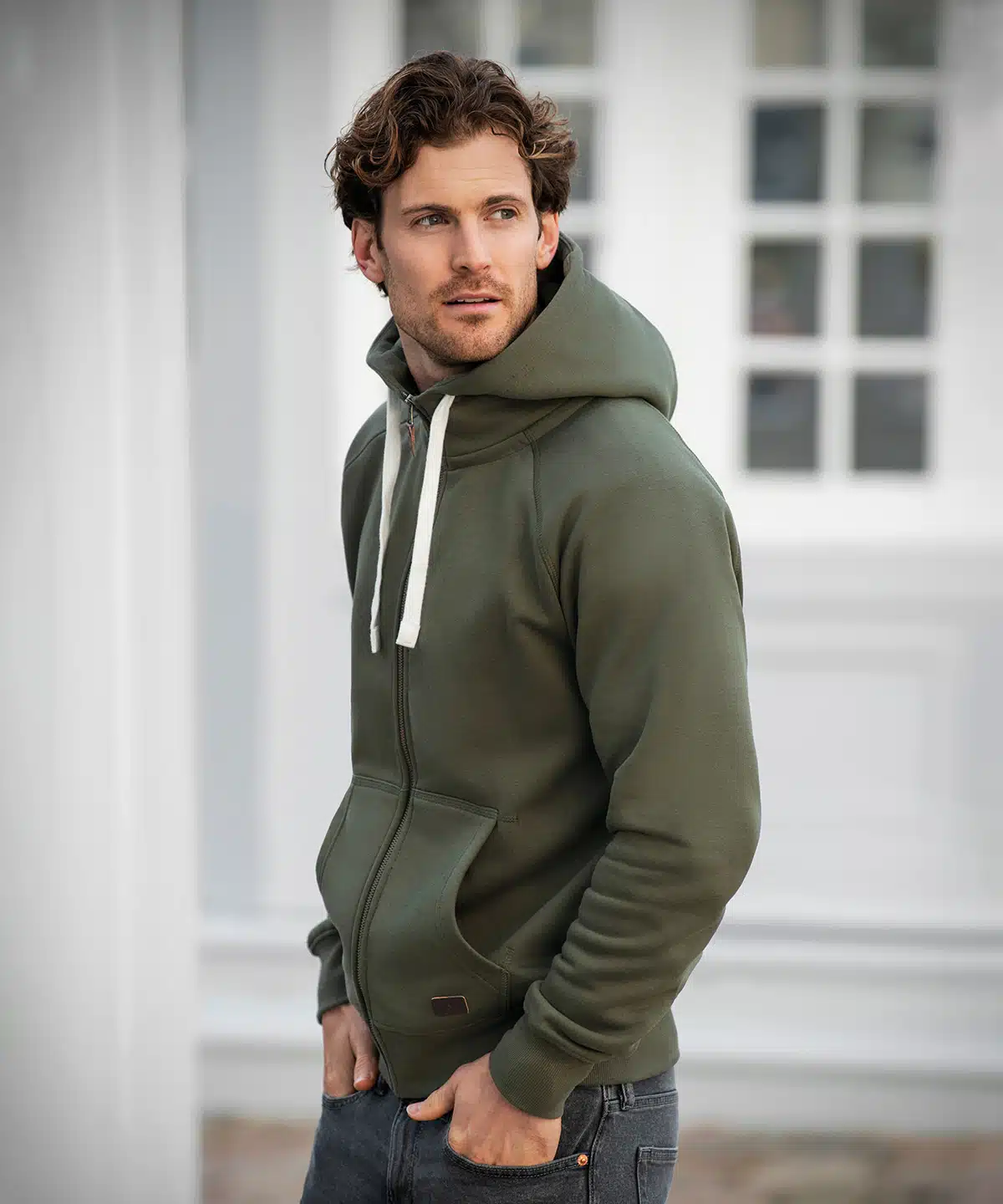 Williamsburg  fashionable hooded sweatshirt