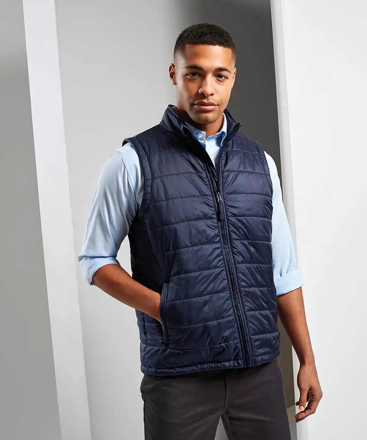 Recyclight padded gilet