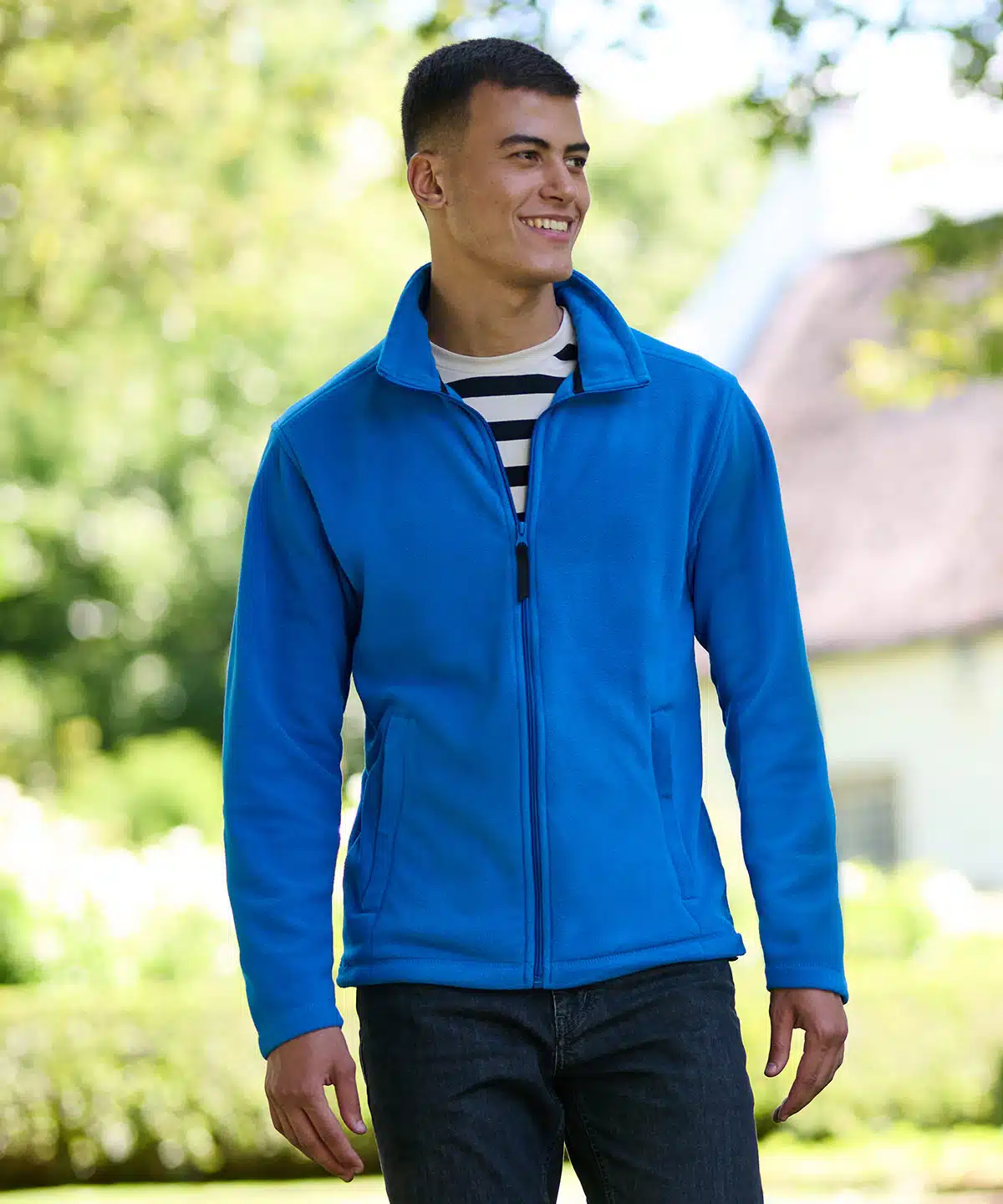 Full-zip microfleece