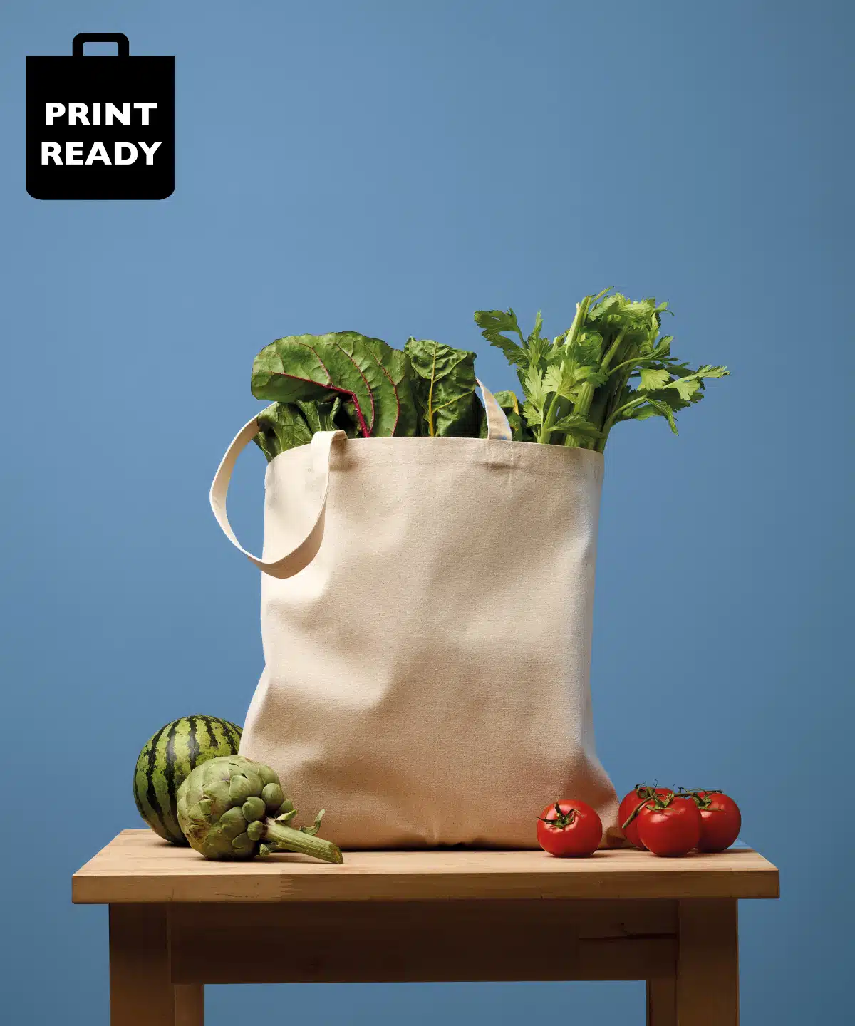 Recycled premium canvas shopper