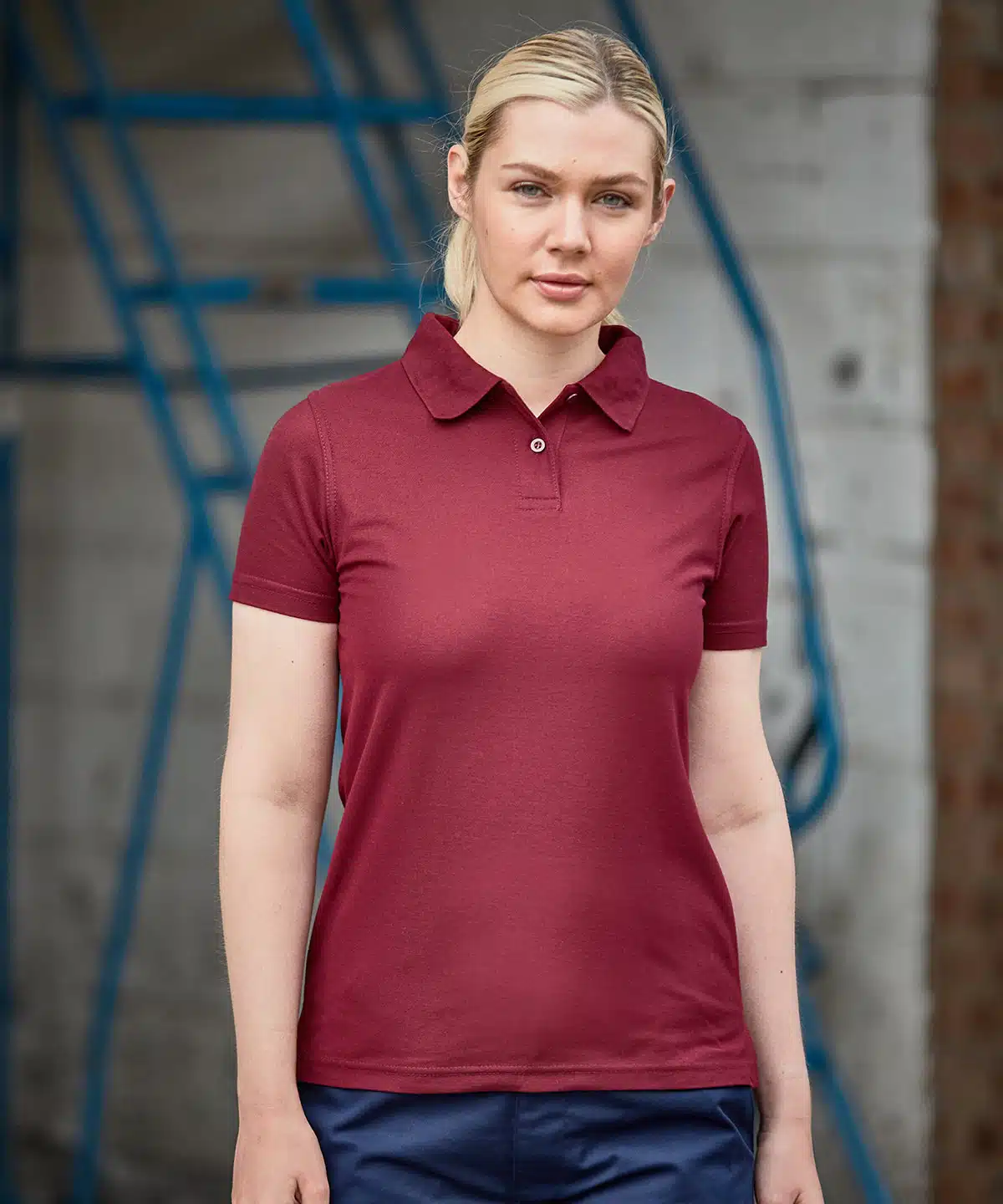 Women's pro polyester polo