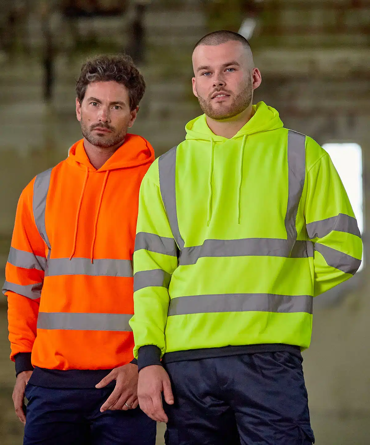 High visibility hoodie