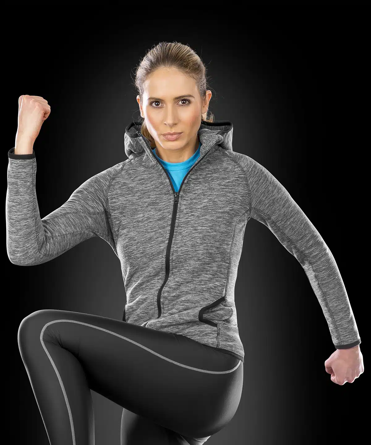 Women's microfleece hoodi