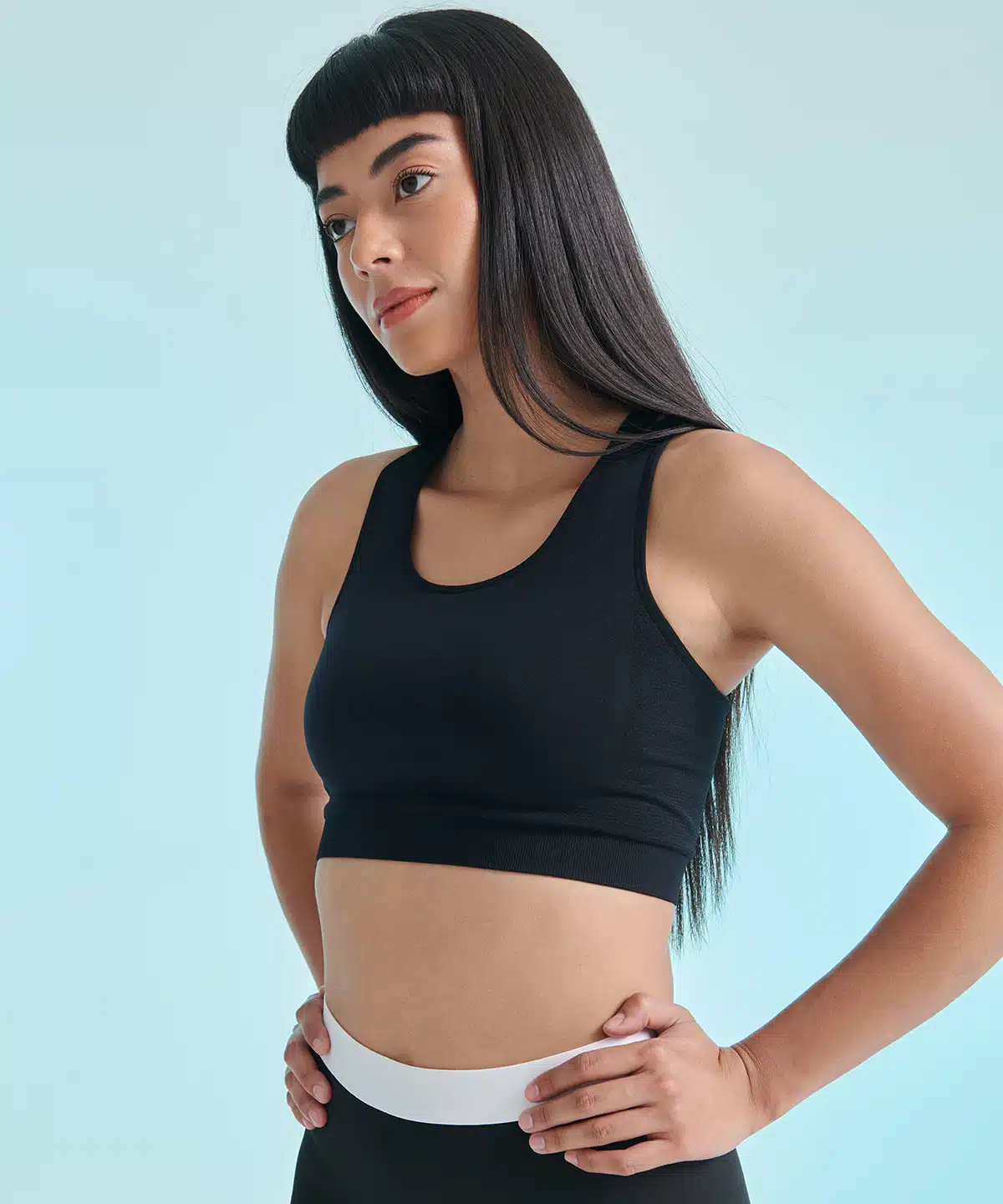 Women's workout cropped top